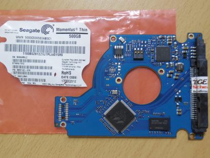 Seagate Momentus Thin ST500LT012 SATA PCB Controller Elektronik Platine* FE197