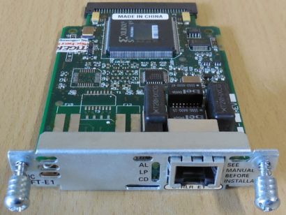 Cisco VWIC 1MFT-E1 73-3042-03 Rev D0 Multiflex Trunk Voice WAN Card Karte*nw100