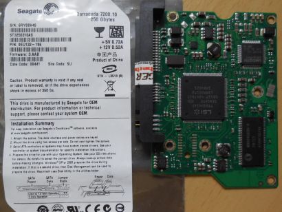 Seagate Barracuda 7200.10 ST3250310AS PCB Controller Elektronik Platine* FE261