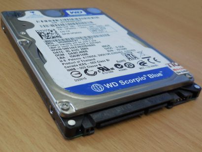 Western Digital Scorpio Blue WD800BEVT-75ZCT2 HDD SATA 80GB 2.5 Festplatte* F807