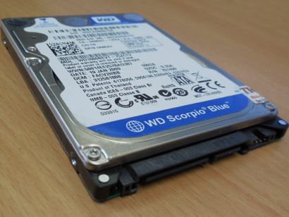 Western Digital WD Scorpio WD1600BEVT-75ZCT2 HDD SATA 160GB 2.5 Festplatte* F808