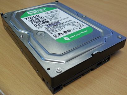 Western Digital Caviar Green WD7500AZRX-00A8LB0 HDD SATA 750GB Festplatte* F842