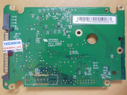 Western Digital VelociRaptor WD800HLFS-75G6U1 PCB Controller Elektronik* FE270