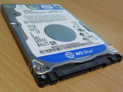 Western Digital WD Scorpio WD5000LPVT-22G33T0 HDD SATA 500GB 2.5 Festplatte*F845