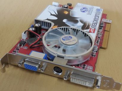 Sapphire Radeon X1600 PRO 512MB 128Bit DDR2 DVI TVO VGA RETRO AGP 8X* g657 Grafikkarte