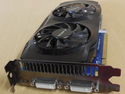 Gigabyte GV-N560OC-1GI GeForce GTX 560 Ti OC 1GB PCIe 2x DVI-I mini HDMI* g685