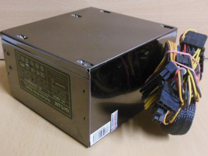 Delux DLP-34A 600 Watt ATX PC Computer Netzteil P4/P8 PCIe SATA PFC* nt1681