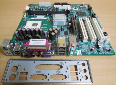 HP 335187-001 Rev A05 Mainboard +Blende D230 MT NR138 Sockel 478 LAN VGA* m115