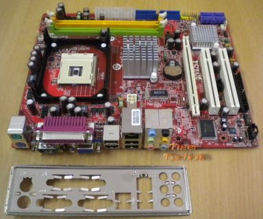 MSI 945GCM478-L MS-7536 Ver: 1.0 Sockel 478 TOP HighEnd Mainboard + Blende*m130