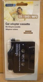 Vivanco KFZ Adapterkassette für CD DVD MP3 tragbare Geräte an Autoradio *so190