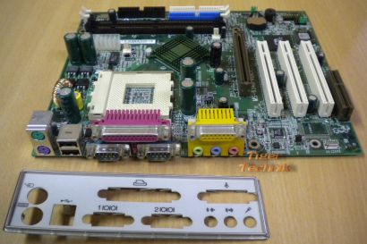 MSI MS-6340 Ver1 Mainboard+Blende Sockel 462,A FSB200 PC133 AGP 4x* m100