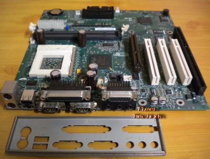 Intel AA 729695-206 BI440ZX Mainboard +Blende Sockel PPGA 370 ISA AGP PCI* m332