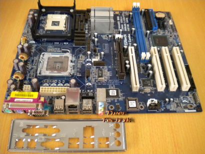 ASRock P4 Combo Rev. 1.01 Mainboard Sockel 775,478 AGP x8 PCI + Blende* m381