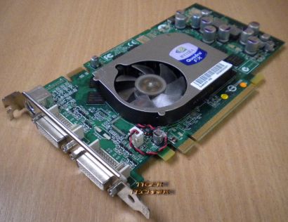 Nvidia GeForce Quadro FX 1400 P260 128 MB PCI-E x16 2x DVI 1x S-VIDEO* g150