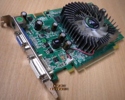 Point of View P403 NVIDIA GeForce 8600 GT DDR2 512 MB PCI-E x16 DVI VGA* g168