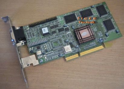 ATI 109-61300-00 Grafikkarte ATI Rage 128 SGRAM 32 MB AGP x2 1xVGA* g191