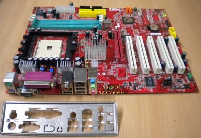 MSI K8T Neo MS-6702 Ver 1.0 K8T800 AMD Sockel 754 Mainboard mit Blende* m67