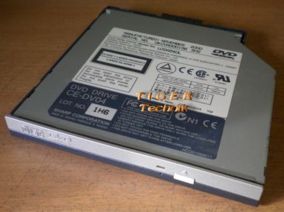 Matsushita UJDA540L IDE DVD-Rom Laufwerk 6x DVD 24x CD silber-blau* L705