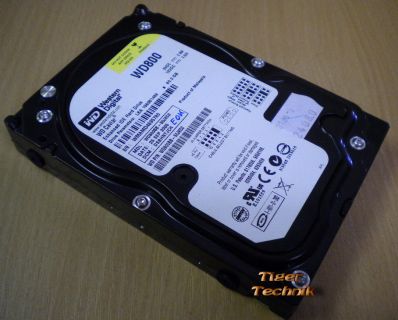 Western Digital Caviar WD800JD-00HKA0 Festplatte 80GB 3,5HDD SATA* f543