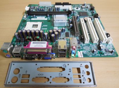 HP 335187-001 Rev A06 Mainboard +Blende D230 MT NR138 Sockel 478 LAN VGA* m440