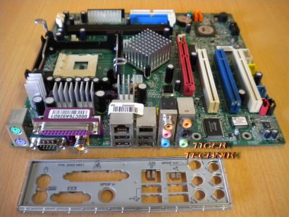 MSI MS-7042 Ver 1 FSB800 AGP 8x SATA LAN Audio Medion Mainboard + Blende* m444