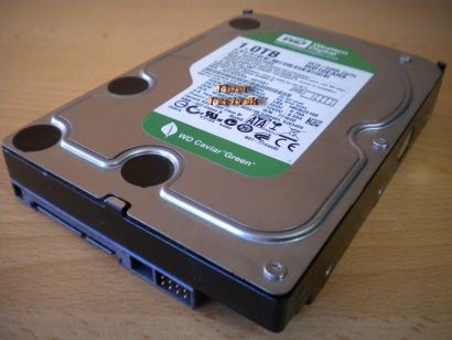 Western Digital Caviar Green WD10EAVS-00D7B0 Festplatte 3,5 SATA 1TB* f604