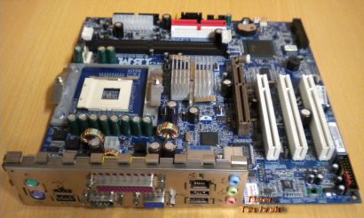 IBM FRU 49P1599 Rev 1.2 NetVista ThinkCentre Mainboard + Blende Sockel 478* m513