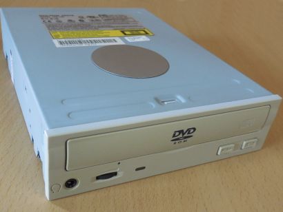 Lite-On LTD-163 CD DVD ROM Retro Laufwerk ATAPI IDE beige vergilbt* L221