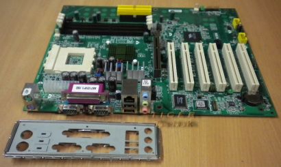 MSI MS-6712 Ver 2.0 FSC-OEM Mainboard + Blende Sockel A 462 FSB333 AGP LAN* m588