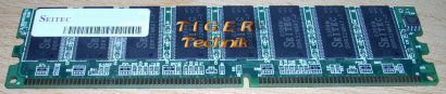 Seitec HYB25D256800BT-5 PC2700 CL2 5 512MB DDR1 333MHz Arbeitsspeicher* r161