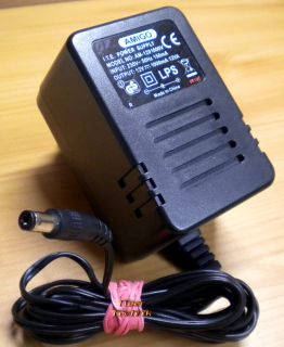 AMIGO AM-1201000V AC Adapter 12V 1000mA 12VA Netzteil* nt785