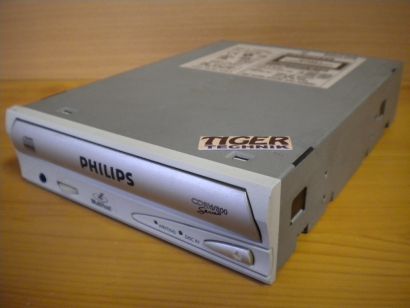 Philips PCRW804 CDRW800 Series CD-RW Brenner ATAPI IDE weiss silber* L313