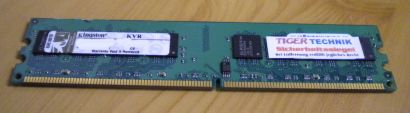 Kingston KVR667D2N5 1G PC2-5300 1GB DDR2 667MHz 9905316-056 A01LF RAM* r322