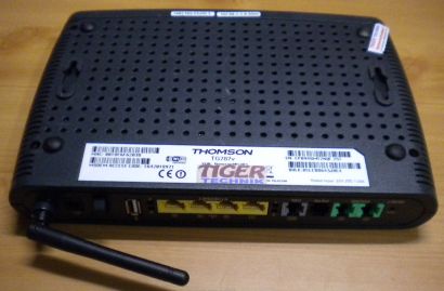 Thomson TG787v WLAN Router Modem 4x LAN 1x USB 54 Mbps* nw473