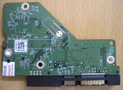 Western Digital WD20EARX SATA 2.0 TB PCB Controller Elektronik Platine* fe101