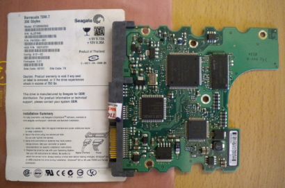 Seagate Barracuda ST3200822AS SATA 200GB PCB Controller Elektronik Platine*fe171