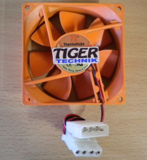 Thermaltake TT 8025A A8025L12S 80mm Molex Gehäuselüfter Chieftec* gl45