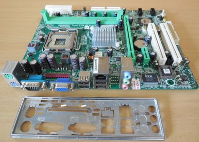 Biostar P4M900-M7 SE Ver7.0 Mainboard +Blende VIA Sockel 775 VGA PCIe DDR2* m766