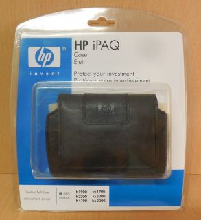 HP iPAQ Leder Gürteltasche schwarz h1900 h2200 h4100 rz1700 rx3000 hx2000* so693