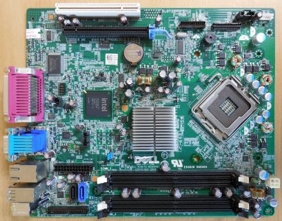 Dell Optiplex 760 SFF Mainboard 0M863N RevA01 Sockel 775 Intel Q43 PCIe VGA*m774