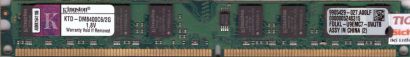 Kingston KTD-DM8400C6 2G PC2-6400 2GB DDR2 800MHz 9905429-027 A00LF RAM* r425