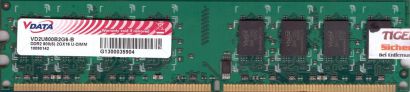 VData VD2U800B2G6-B PC2-6400 2GB DDR2 800MHz Arbeitsspeicher RAM* r434