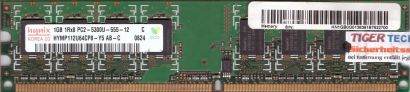 Hynix HYMP112U64CP8-Y5 AB-C PC2-5300 1GB DDR2 667MHz Arbeitsspeicher RAM* r445