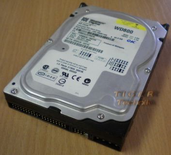 Western Digital Caviar WD800JB-00CRA1 Festplatte HDD IDE 3,5 80GB* f429