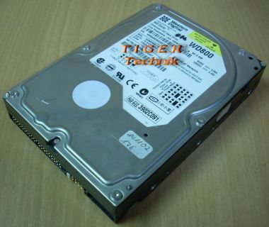 Western Digital Caviar WD800AB-60CBA0 Festplatte HDD IDE 3,5 80GB* f430