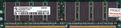 Infineon HYS64D64300HU-5-B PC-3200 512MB DDR1 400MHz Arbeitsspeicher RAM* r479