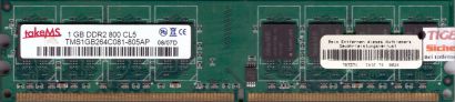 takeMS TMS1GB264C081-805AP PC2-6400 1GB DDR2 800MHz CL5 Arbeitsspeicher RAM*r559