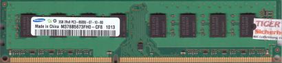 Samsung M378B5673FH0-CF8 PC3-8500U 2GB DDR3 1066MHz Arbeitsspeicher RAM* r566