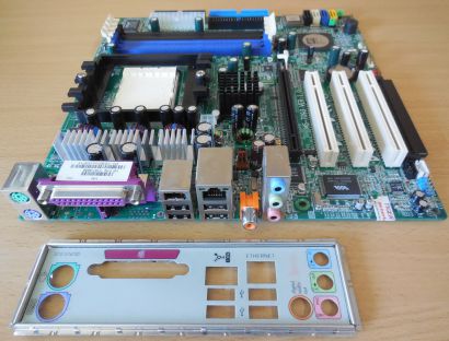 MSI MS-7093 Ver1.0 HP 5187-8699 Mainboard +Blende AMD Sockel 939 PCIe DDR* m832