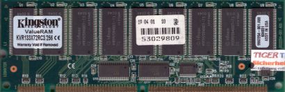 Kingston KVR133X72RC3 256 PC133 256MB 133MHz ECC Reg SD RAM 9962254-001 A00*r589